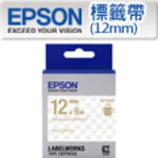 【EPSON】標籤帶 透明底金字/12mm(LK-4TKN) 歷史價格詳細信息