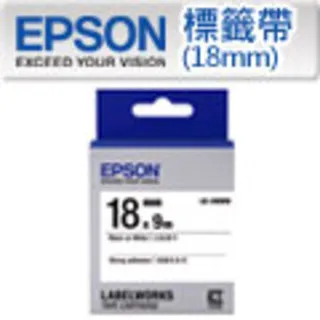EPSON LK-5WBW(18mm)白底黑字高黏性標籤帶 歷史價格詳細信息