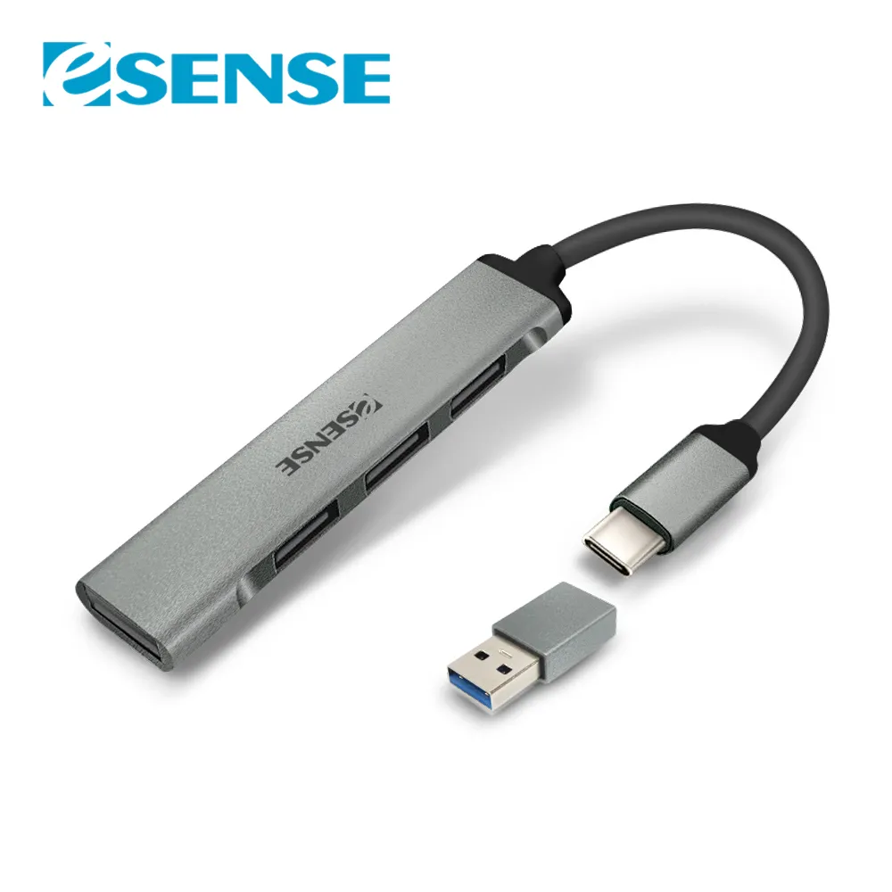 Esense Type-C鋁合金 4埠USB3.1 HUB(01-ELS647) 歷史價格詳細信息
