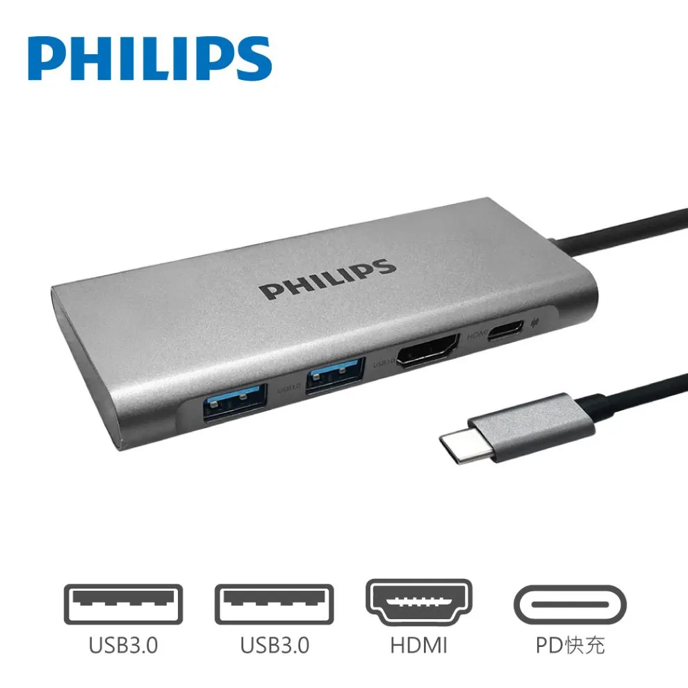 PHILIPS 飛利浦 DLK5524C 轉接器 TypeC轉接器 OTG TYPE-C轉HDMI 歷史價格詳細信息