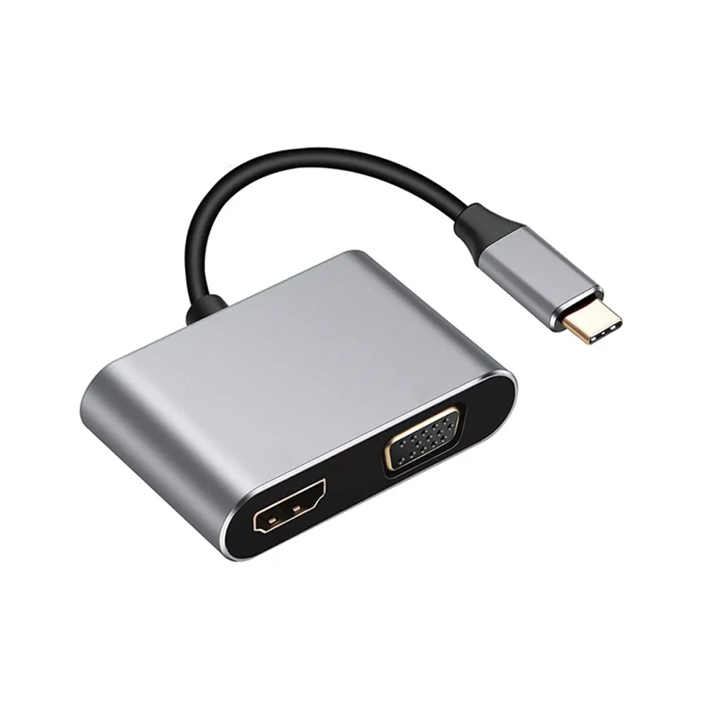 Type-C 轉 VGA HDTV usb 3.0 pd 轉接器 同屏器 筆電 電視 Netflix Disney 傳輸 歷史價格詳細信息