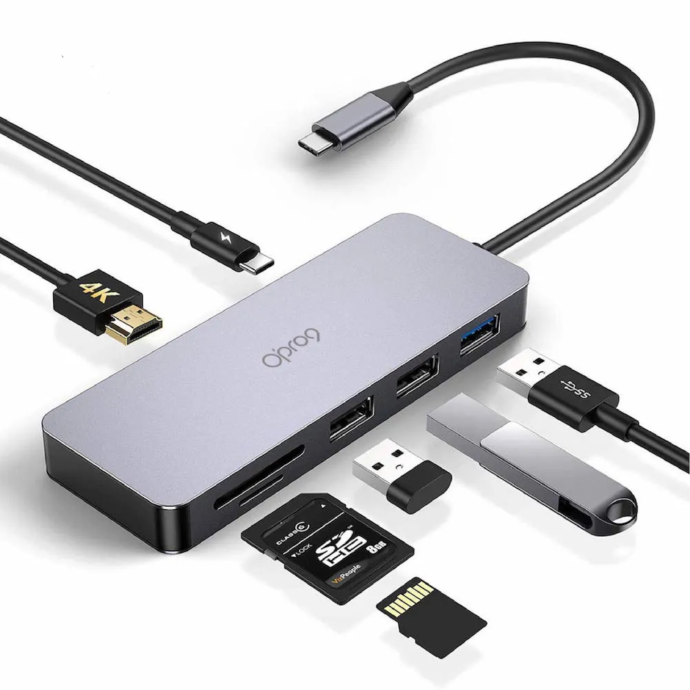 Opro9 USB-C 4埠帶線多功能轉接器 歷史價格詳細信息