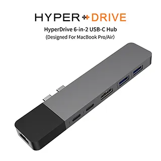 HyperDrive 6-in-2 USB-C Hub-太空灰 歷史價格詳細信息