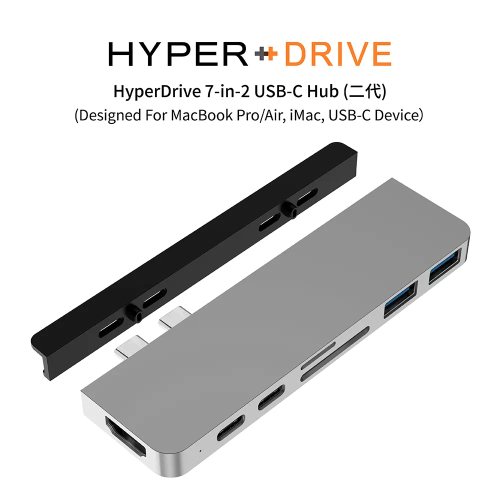 HyperDrive 7-in-2 USB-C Hub (二代)-銀 歷史價格詳細信息