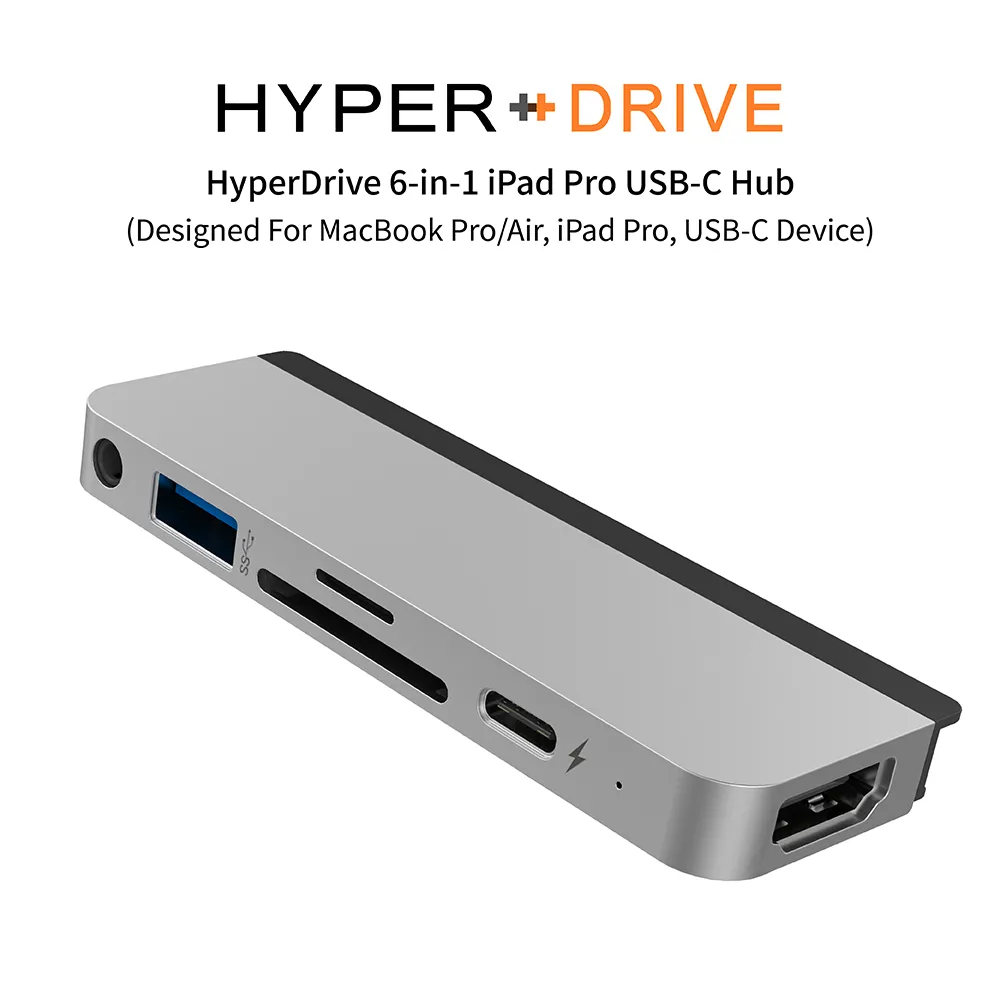 HyperDrive 4-in-1 iPad Pro USB-C Hub-銀 歷史價格詳細信息