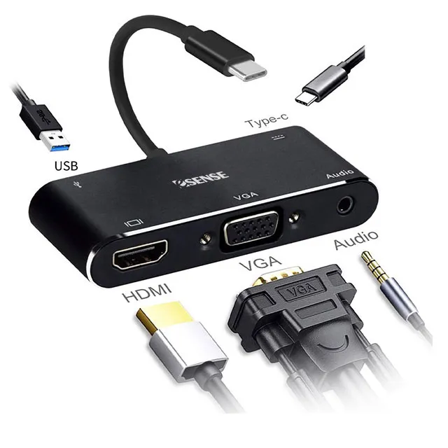 Esense Type-C TO HDMI 8合1 轉接器 歷史價格詳細信息