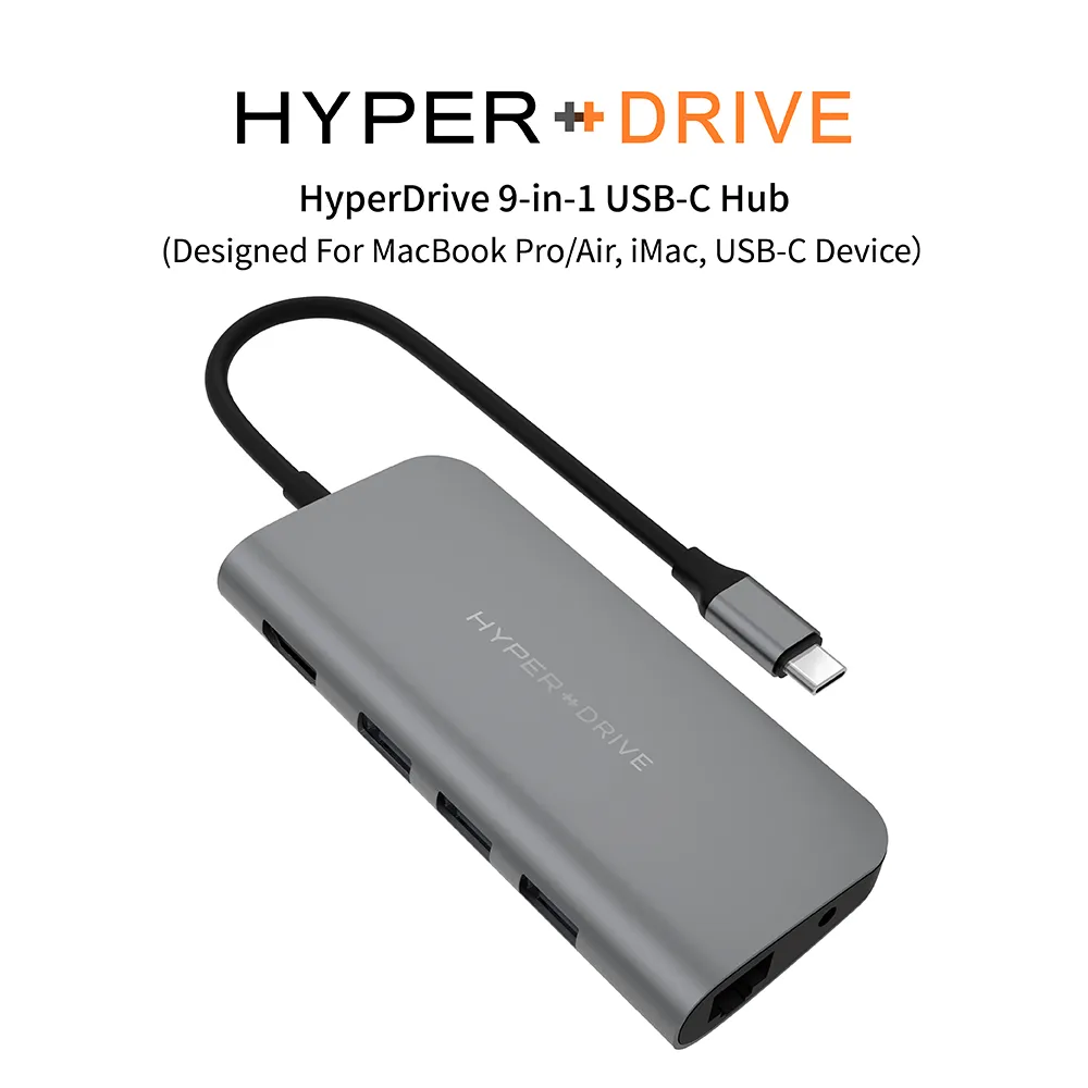 HyperDrive 9-in-1 USB-C Hub-太空灰 歷史價格詳細信息