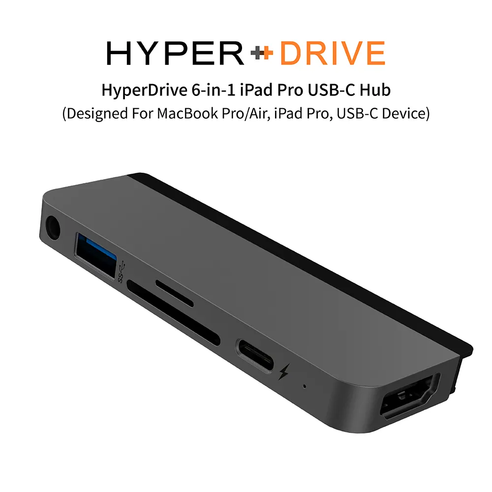 HyperDrive 6-in-1 USB-C Hub-太空灰 歷史價格詳細信息