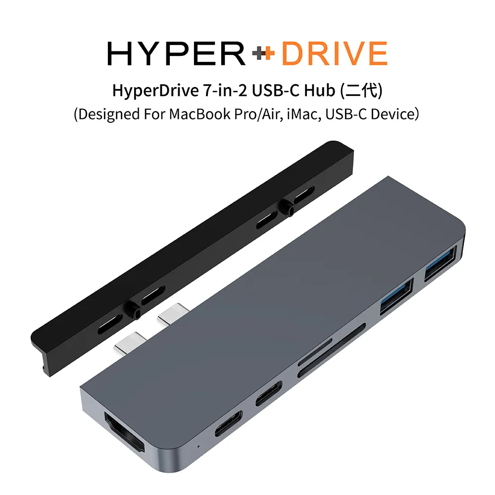 HyperDrive 7-in-2 USB-C Hub (二代)-銀 歷史價格詳細信息