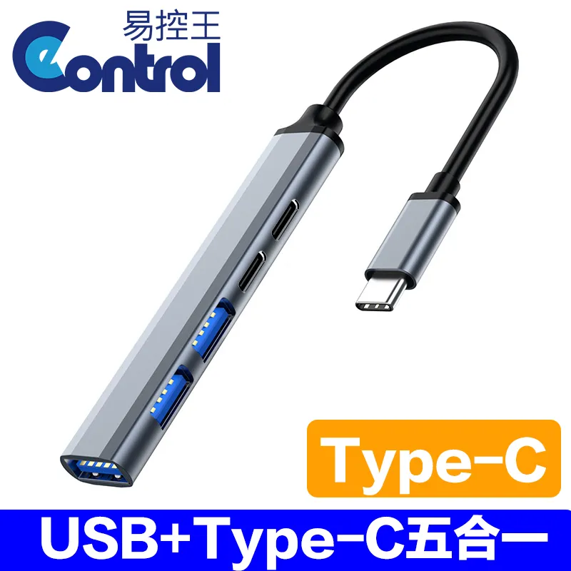 【易控王】USB3.0 Type-C Hub 四孔集線器 灰色 支援OTG(40-727-04) 歷史價格詳細信息