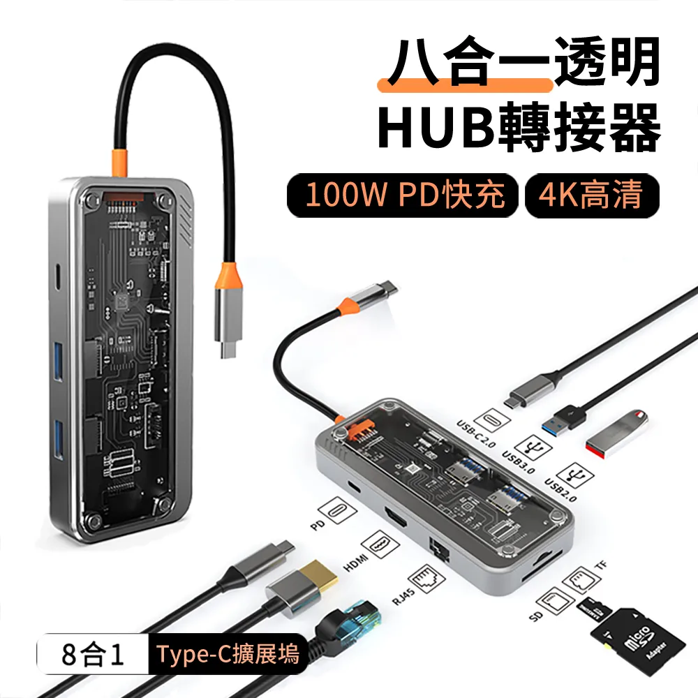 HADER Type-C 遊戲造型四合一HUB轉接器 隨身碟轉換器 USB集線器 擴展塢 轉接頭 歷史價格詳細信息
