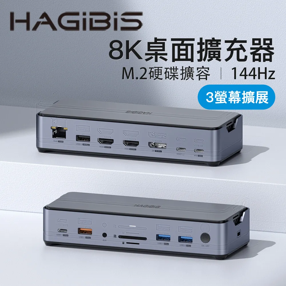 HAGiBiS鋁合金四合一數位顯示Type-C擴充器 歷史價格詳細信息