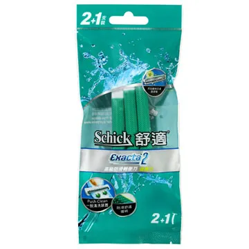 舒適防滑輕便刀滋潤型(2+1入)-2PC支 x 1【家樂福】 歷史價格詳細信息