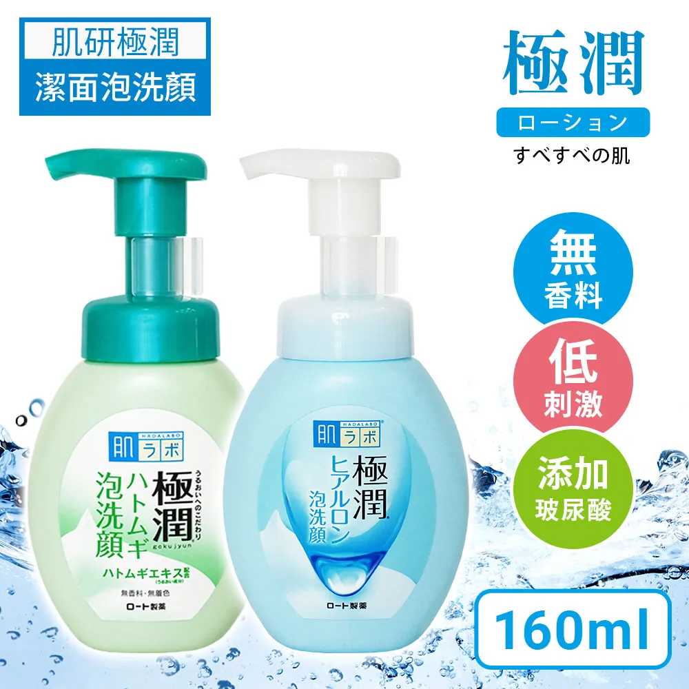 ROHTO肌研 極潤保濕泡洗顏(薏仁)160ml【小三美日】D145638 歷史價格詳細信息