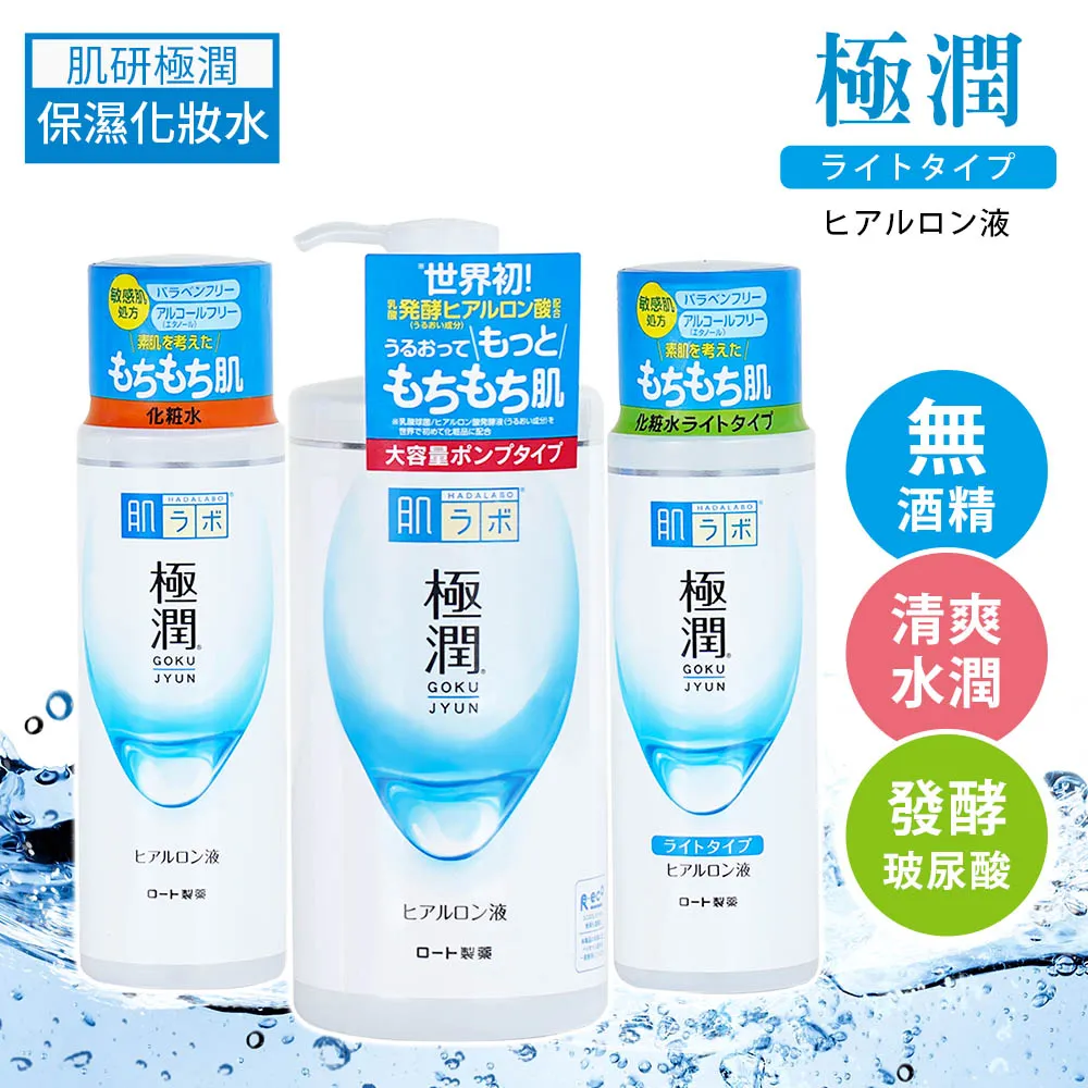 日本肌研極潤保濕化妝水-清爽型 HADALABO GOKUJYUN Hydrating Lotion Light 歷史價格詳細信息