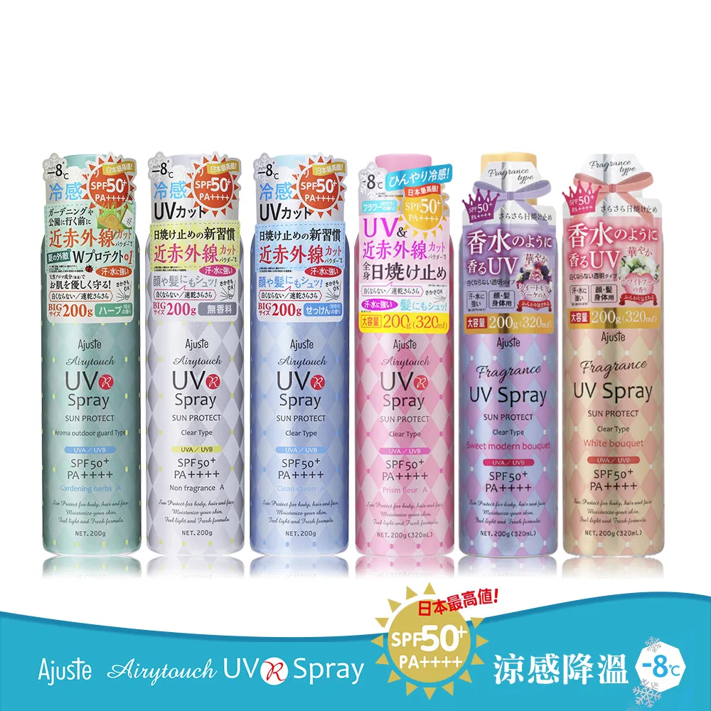 Ajuste愛伽絲 高效防曬噴霧(香皂香氣) 200g【Donki日本唐吉訶德】 歷史價格詳細信息