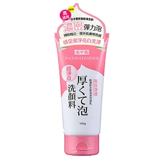 水平衡超濃密水感泡泡洗面乳-亮白淨透100g【愛買】 歷史價格詳細信息