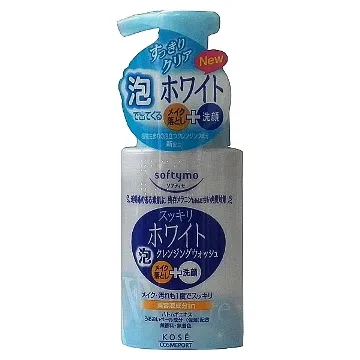 日本KOSE softymo嫩白卸妝洗顏慕絲200ml 歷史價格詳細信息