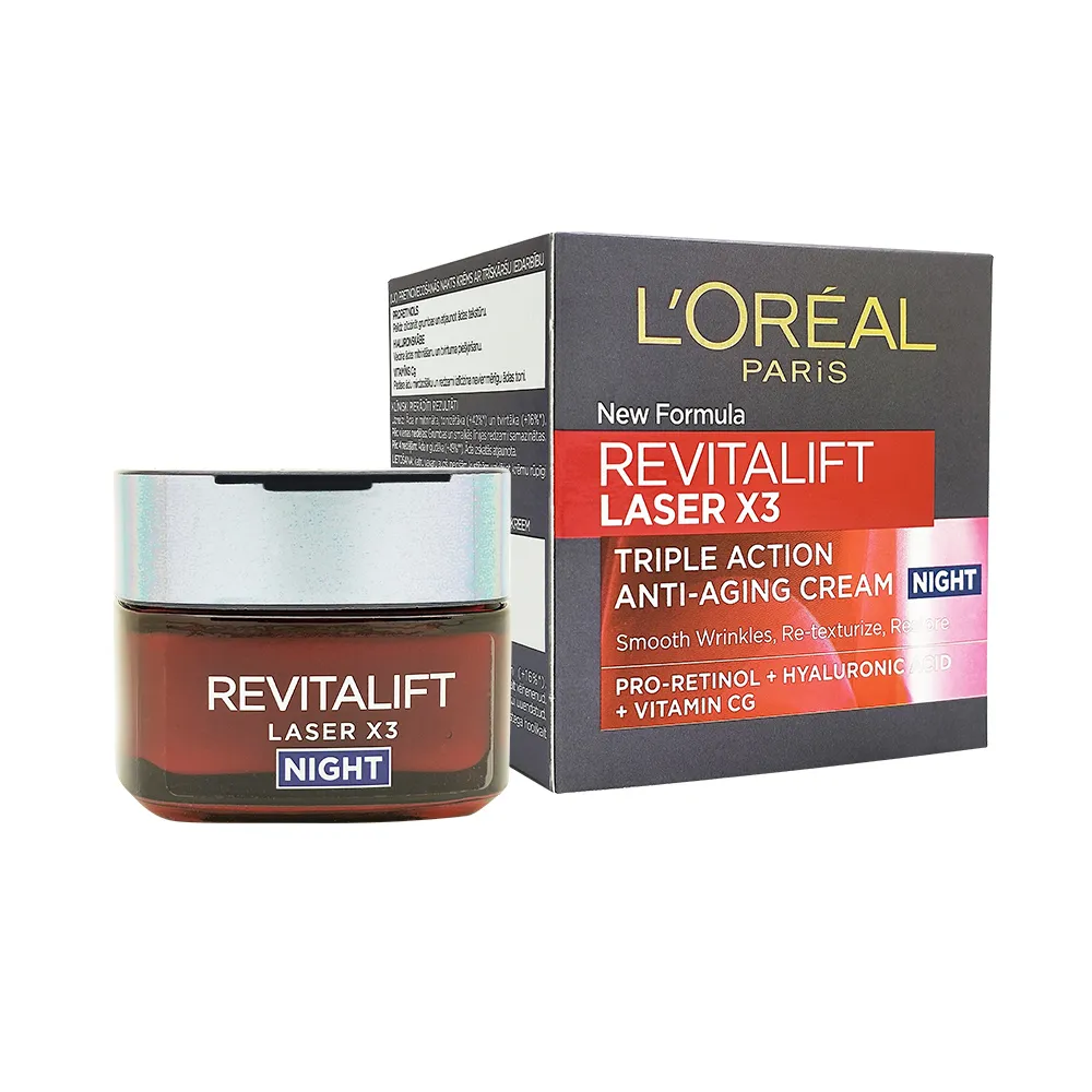 L’ORÉAL 巴黎萊雅 LASER X3激光煥白晚霜50ml 歷史價格詳細信息