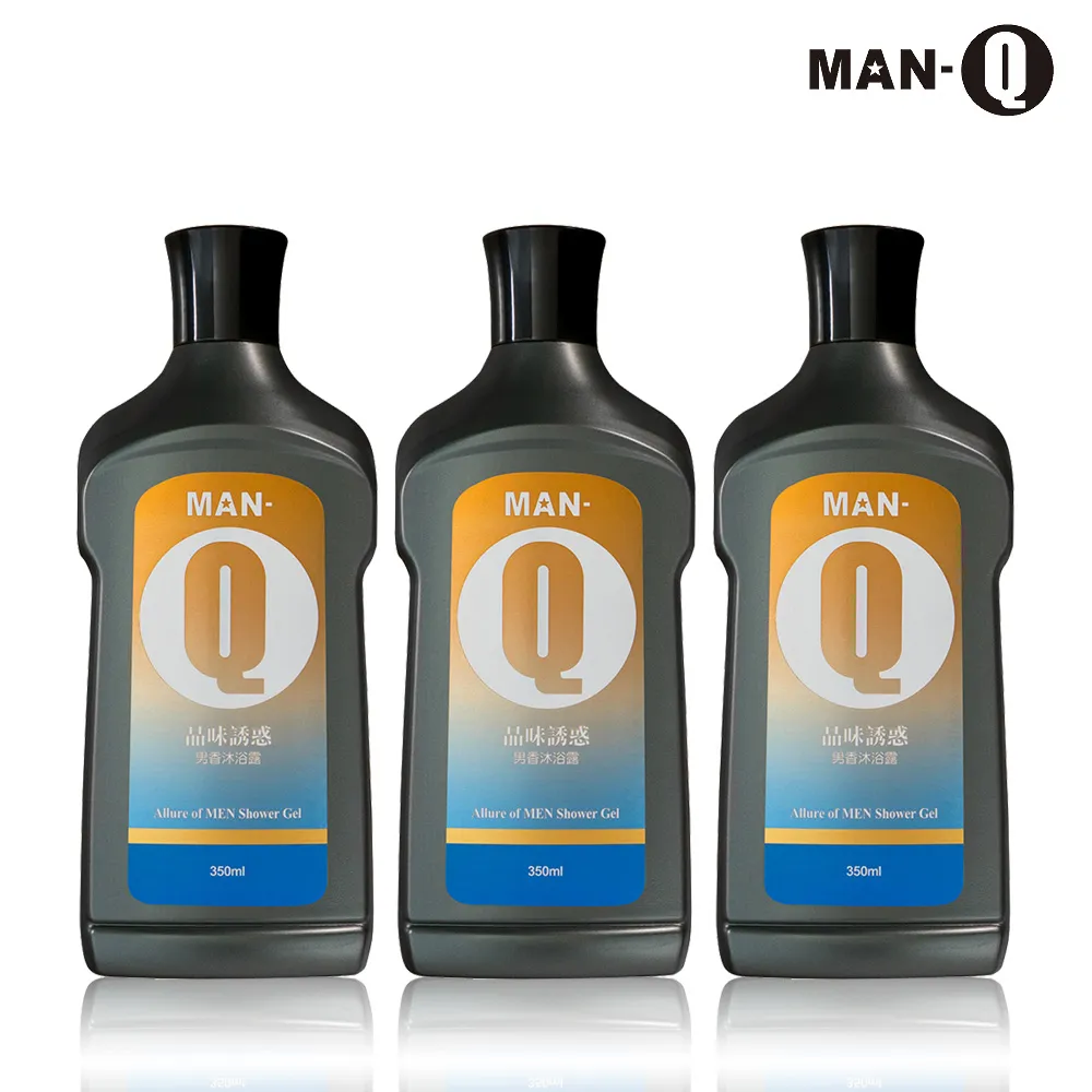 MAN-Q 品味誘惑男香沐浴露x3入(350ml/入) 歷史價格詳細信息