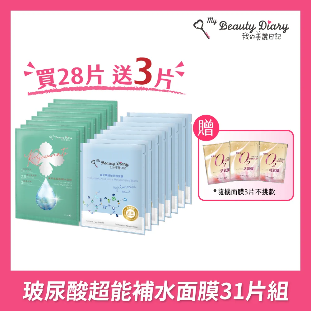 美麗日記保濕能亮雙激粹EX+黑珍珠面膜6入 歷史價格詳細信息