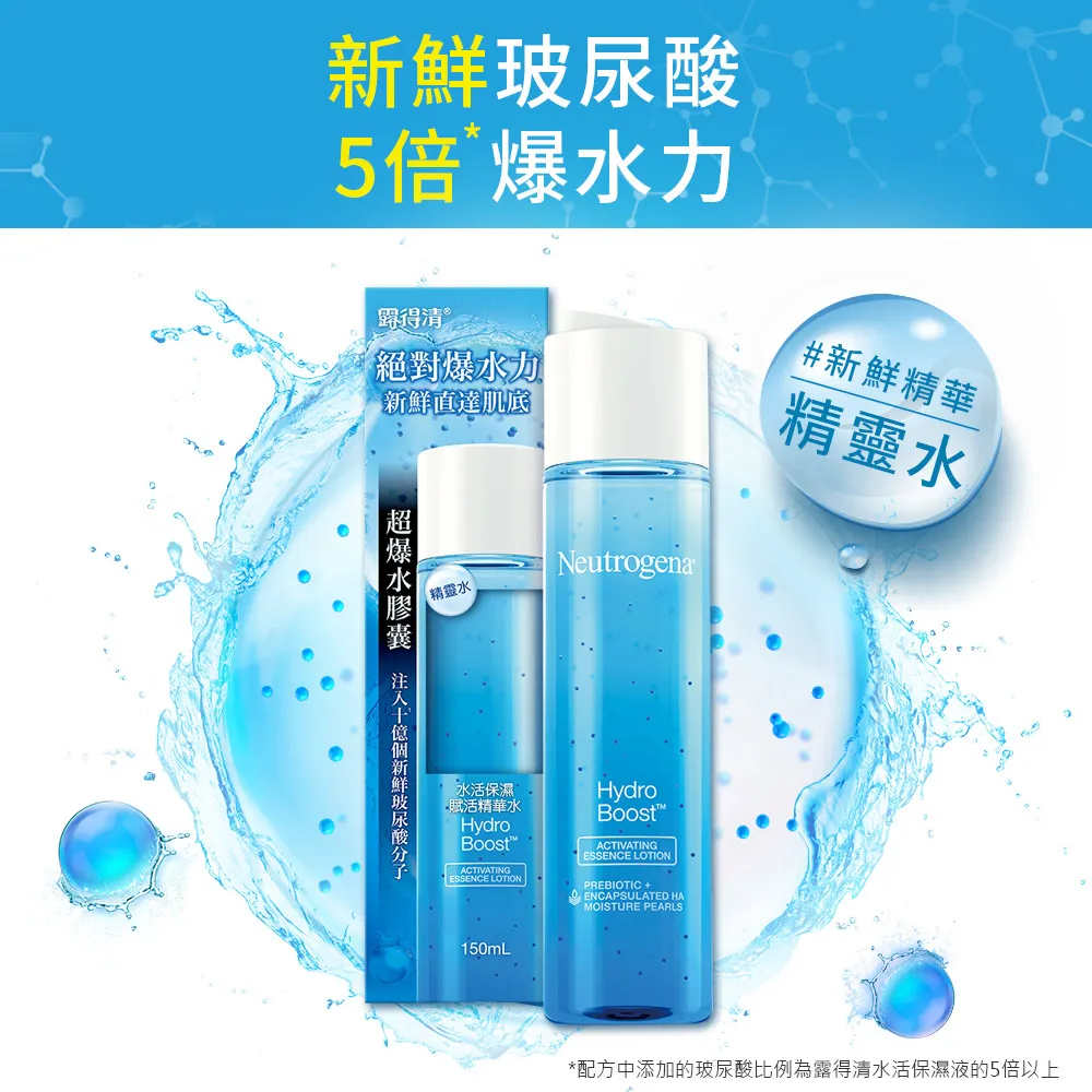 露得清 水活保濕賦活精華水升級組【嬌生美妝生活達人館】 歷史價格詳細信息