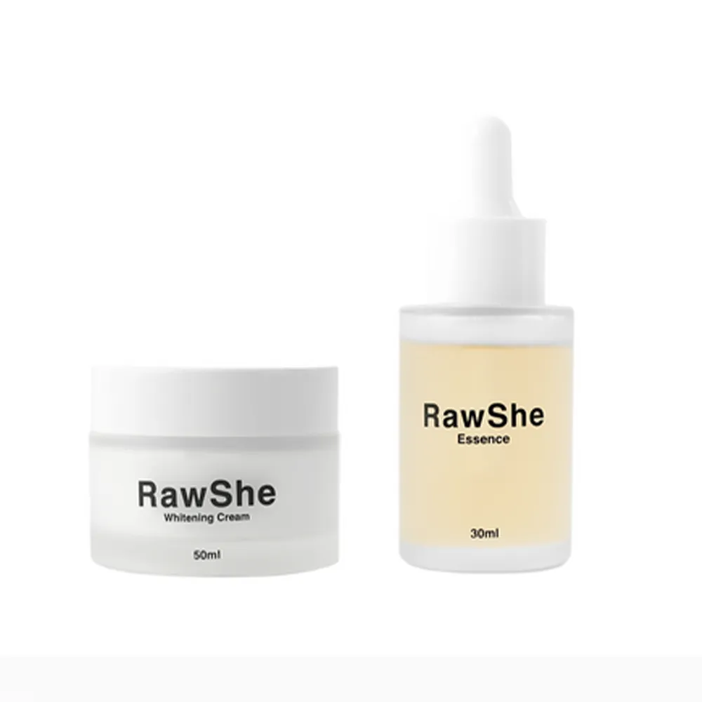 Rawshe 三胜肽保濕精華 + 淨透亮白乳霜 套裝組 歷史價格詳細信息