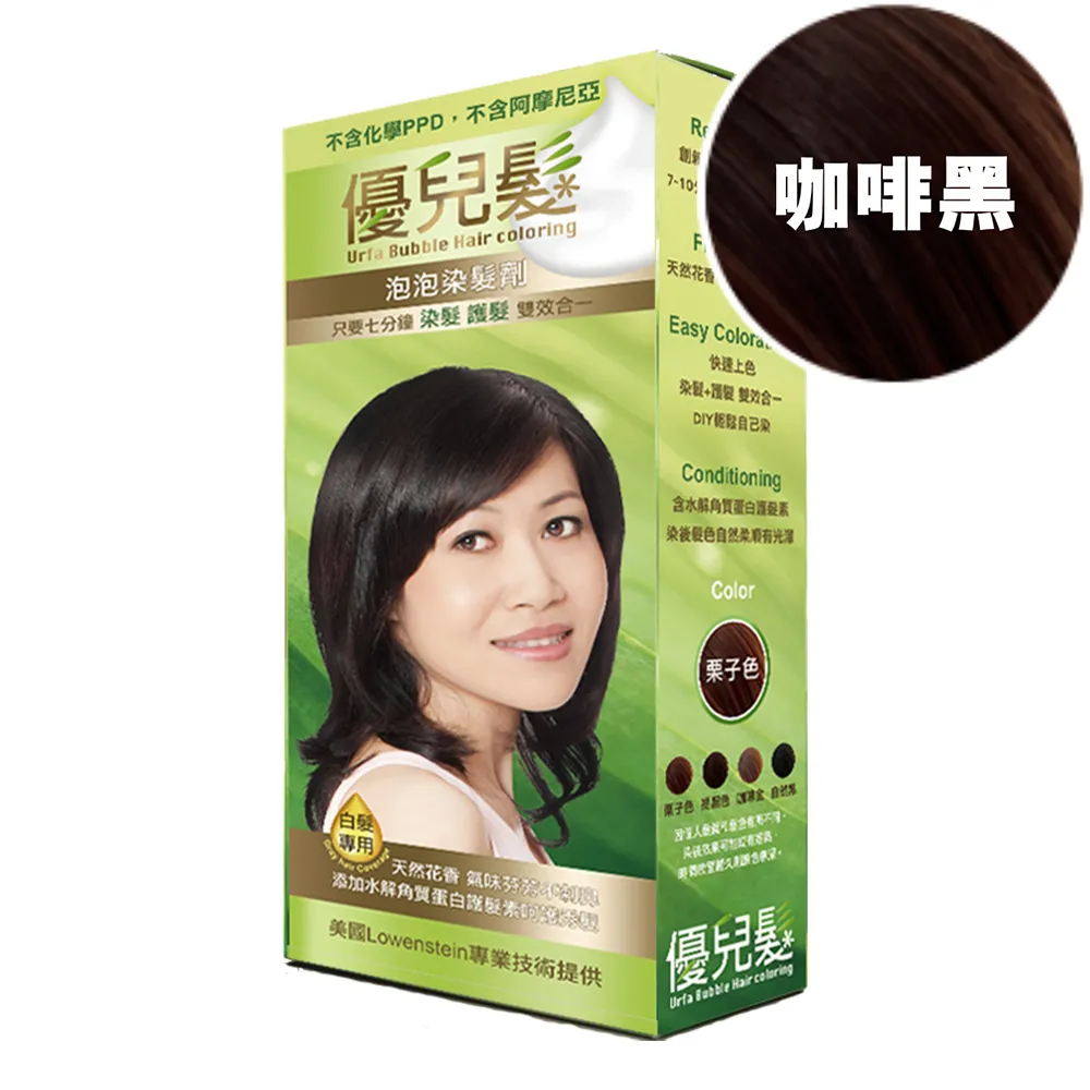 【優兒髮】美魔女泡泡染髮劑x3(咖啡金) 歷史價格詳細信息