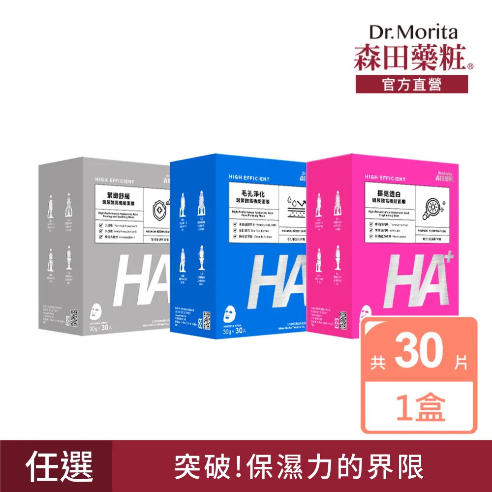 森田藥粧玻尿酸高機能提亮透白面膜4入 歷史價格詳細信息