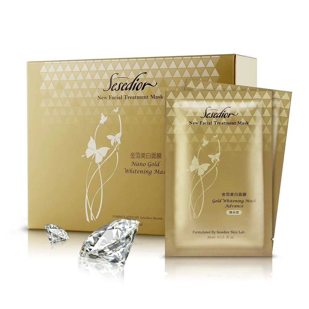【Sesedior】金箔美白面膜(煥采版)100片 歷史價格詳細信息