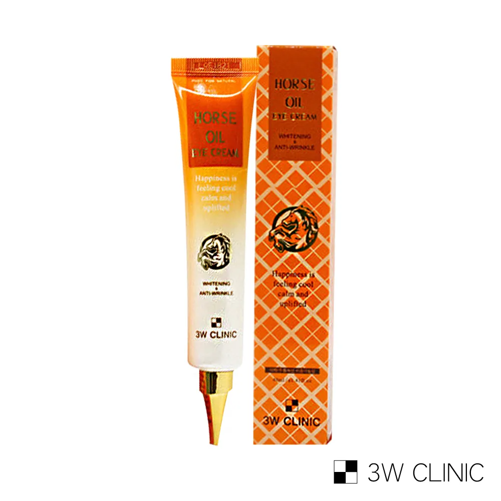 【韓國 3W CLINIC】馬油逆齡奇蹟防皺眼霜40ml 歷史價格詳細信息