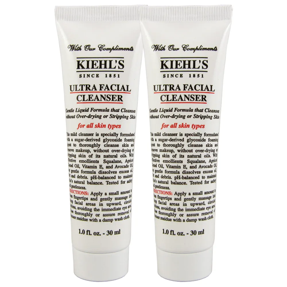 Kiehls 契爾氏 冰河保濕潔面乳 30mlX5入 廠商直送 歷史價格詳細信息