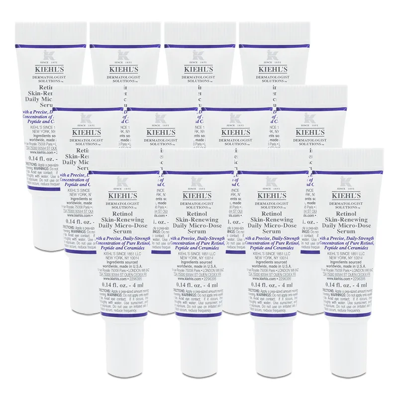 KIEHLS新品-A醇全能新生抗痕精華 4ML小樣,特價139 歷史價格詳細信息