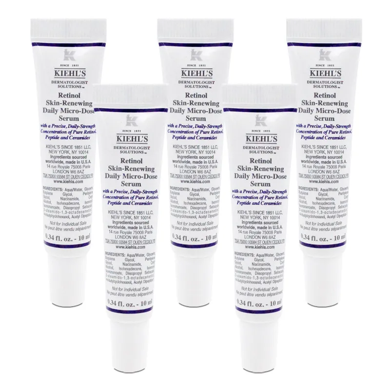 KIEHLS新品-A醇全能新生抗痕精華 4ML小樣,特價139 歷史價格詳細信息