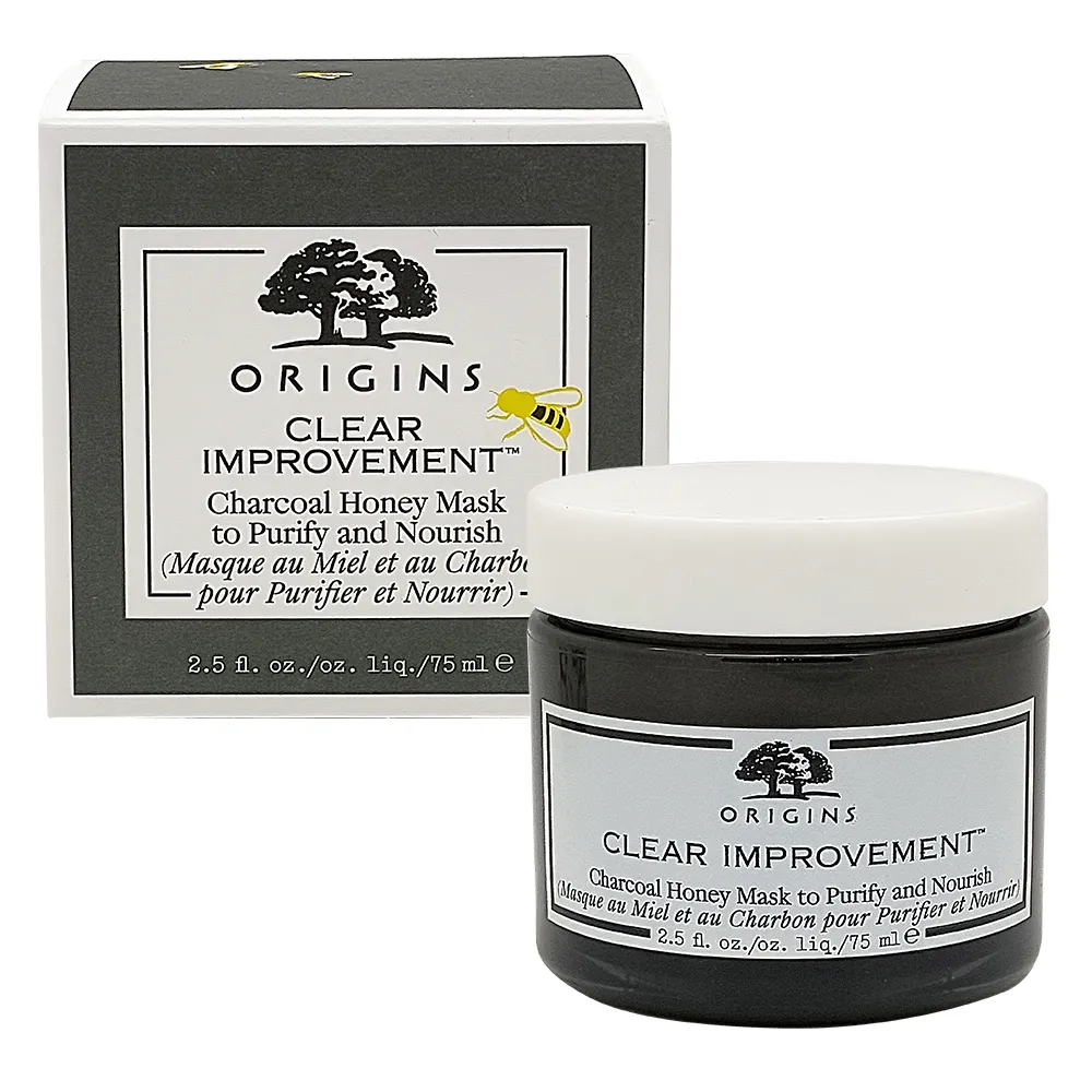 ORIGINS 品木宣言 泥娃娃活性碳蜂蜜面膜(75ml)-國際航空版【美麗購】 歷史價格詳細信息