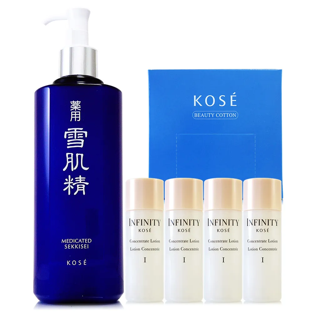 KOSE高絲 雪肌精化妝水500ml 贈無限肌緻晨淨拋光潔顏精華100g*2 - 雙11限定 (正統公司貨) 歷史價格詳細信息