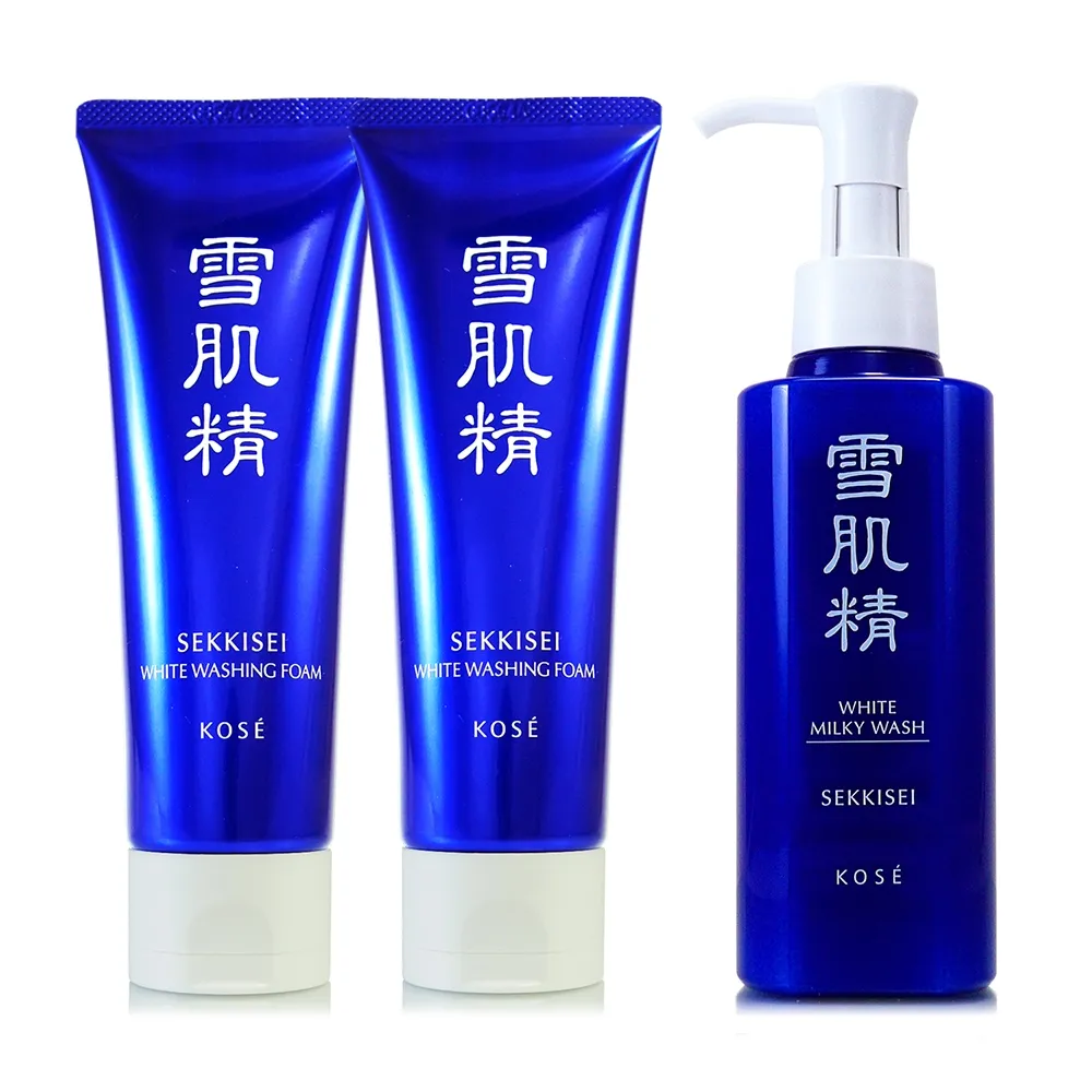 【KOSE 高絲】雪肌精淨透洗顏霜130g+乳液/化妝水30ml*4 - 款式隨機出貨(專櫃公司貨) 歷史價格詳細信息