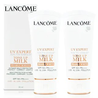 LANCOME 蘭蔻 超輕盈UV提亮素顏霜SPF50+ PA++++(1ml)-2色可選[玫瑰粉/珍珠白]【美麗購】 歷史價格詳細信息