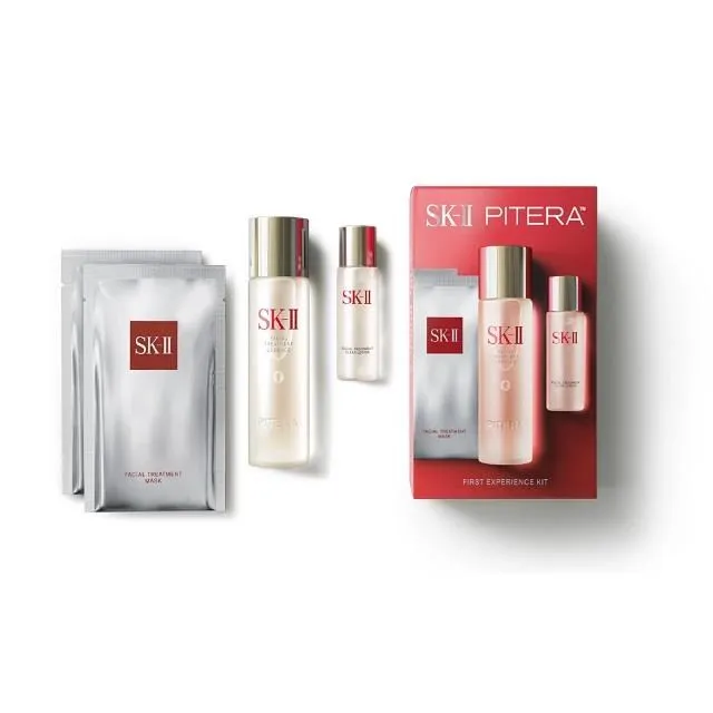 SK-II 體驗組[青春露75ml+洗面乳20g+活膚霜15g+面膜]-新版-國際航空版 歷史價格詳細信息