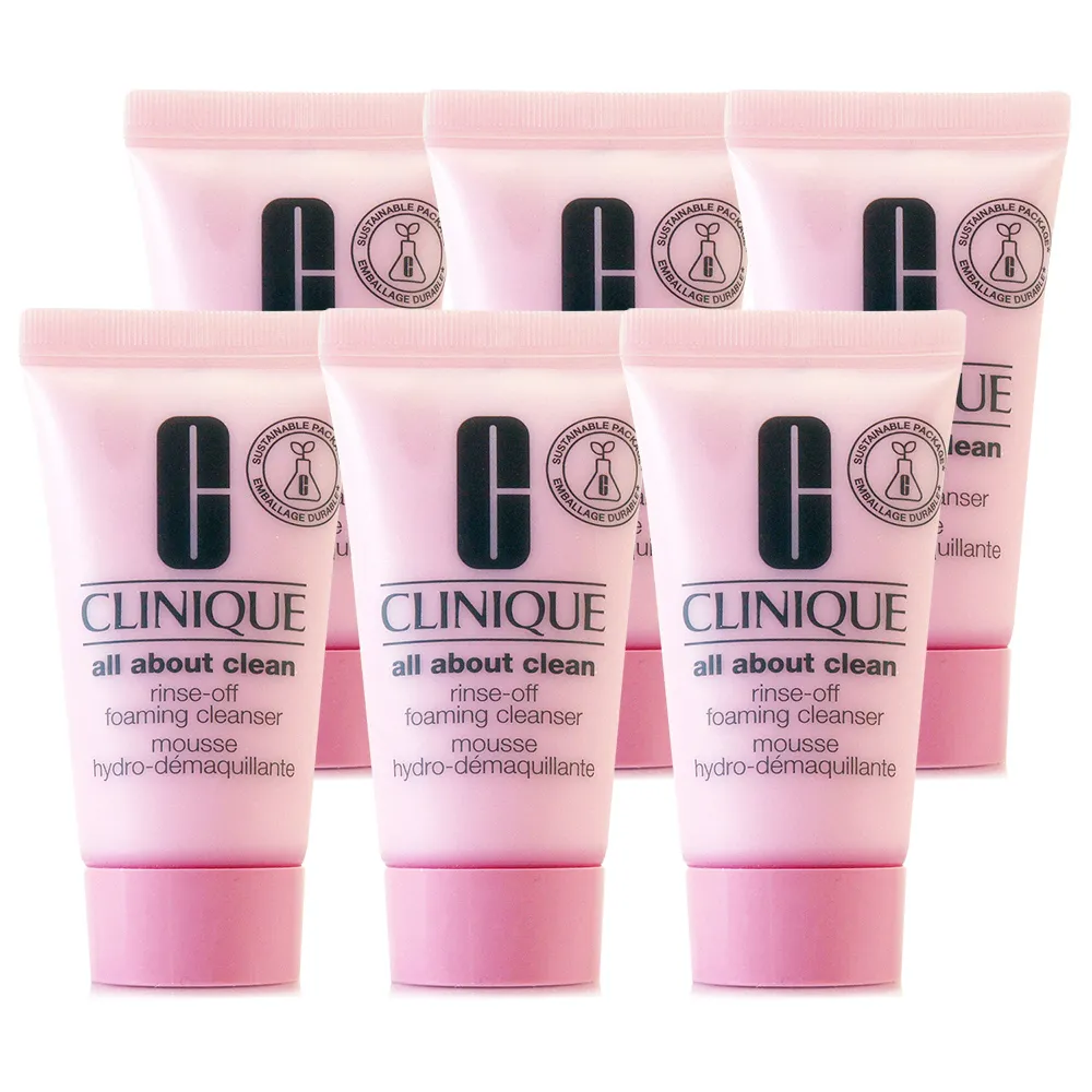 CLINIQUE 倩碧 溫和型卸妝慕絲 30ml *5 超值特惠商品組合 歷史價格詳細信息