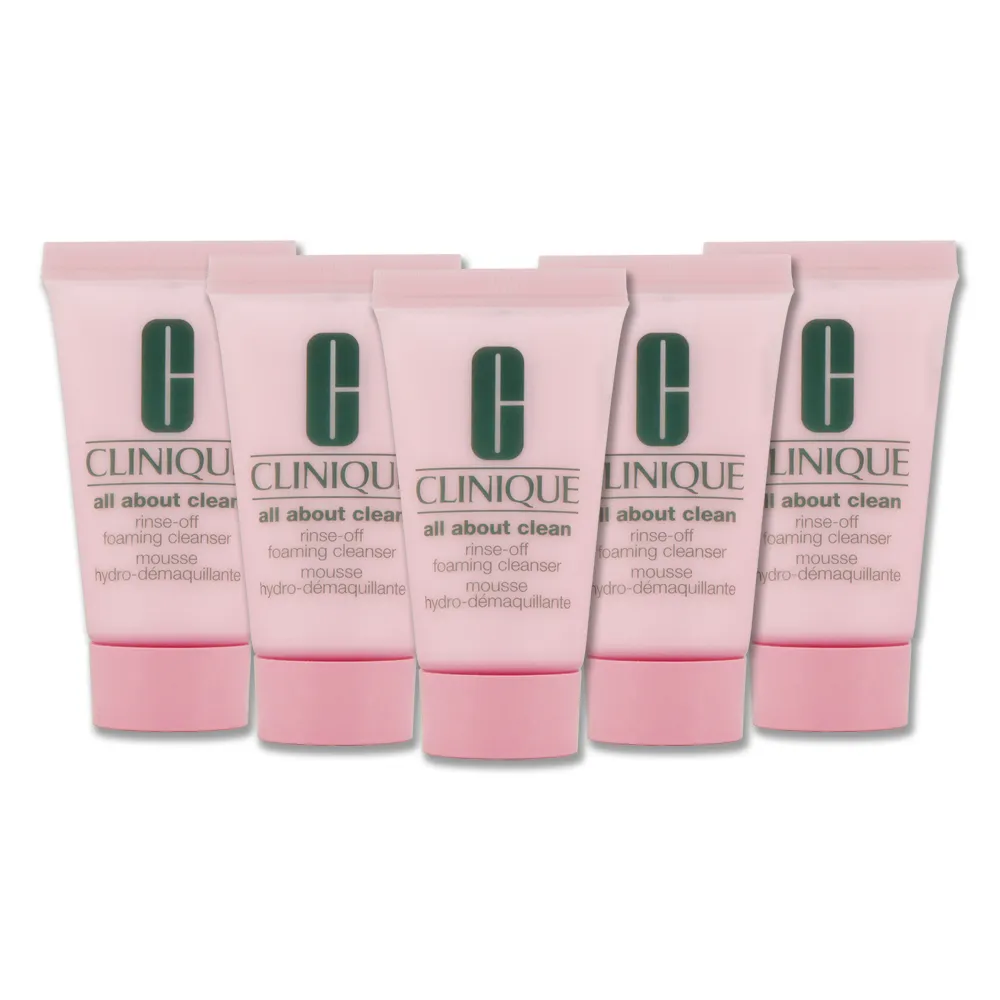 CLINIQUE 倩碧 溫和型卸妝慕絲 30ml *5 超值特惠商品組合 歷史價格詳細信息