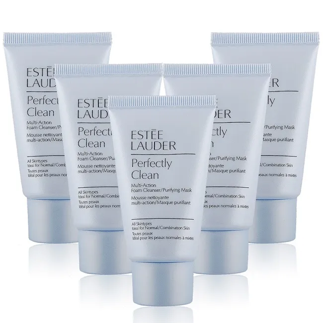 Estee Lauder雅詩蘭黛 細緻煥采雙效淨化潔面乳30ml 5入組 旅行小樣 (等同正貨容量/小藍洗) 歷史價格詳細信息