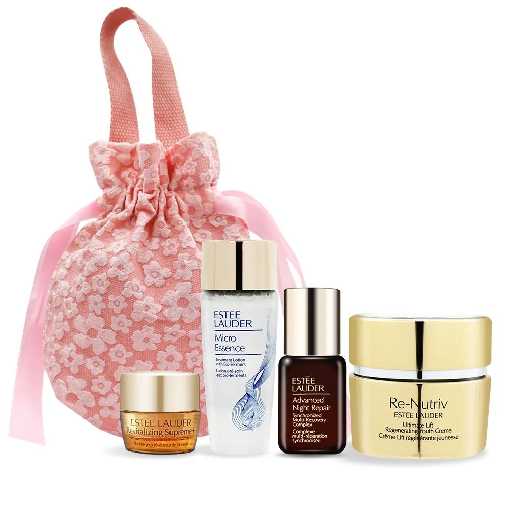 ESTEE LAUDER 雅詩蘭黛 年輕肌底保濕修護組[特潤+原生露+無敵眼霜+極萃乳霜] 歷史價格詳細信息