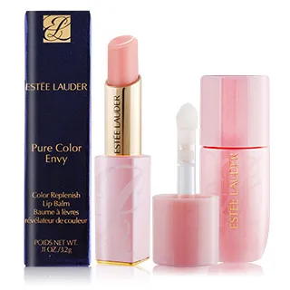 ESTEE LAUDER 雅詩蘭黛 粉嫩慾望撫紋潤色修護雙入組[護唇膏+修護精華]-聖誕交換禮物 歷史價格詳細信息