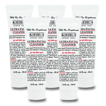 Kiehls 契爾氏 冰河保濕潔面乳 30mlX5入 廠商直送 歷史價格詳細信息