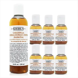 KIEHLS 契爾氏 金盞花植物精華化妝水 250ml+金盞花植物精華化妝水 40ml*6 價格比較,價格查詢,歷史價格詳細信息