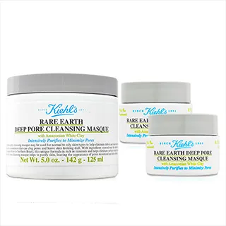 【KIEHLS契爾氏】亞馬遜白泥淨緻毛孔面膜5ml*3+品牌雙頭面膜刷 (正統公司貨) 歷史價格詳細信息