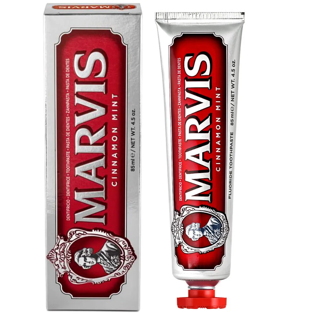 MARVIS 肉桂薄荷牙膏85ml(紅色)，市價：499元，下單前請先詢問貨量 歷史價格詳細信息