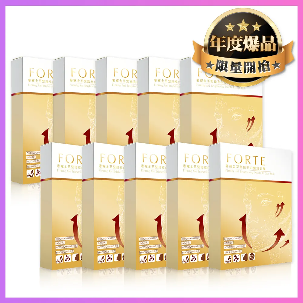 【台塑FORTE】金盞花葉黃素晶亮果凍 (15g/包,10包/盒)*5盒 歷史價格詳細信息