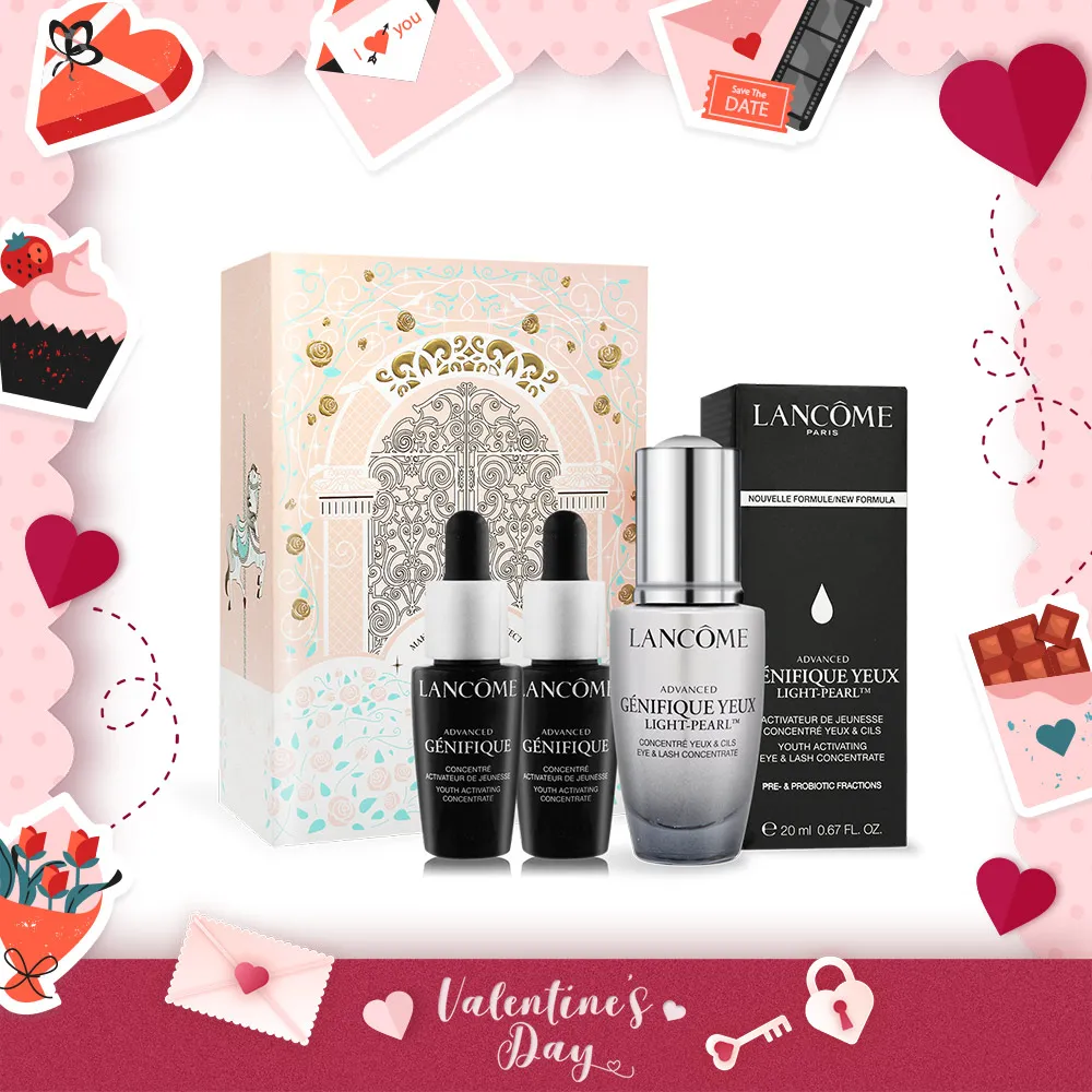 LANCOME 蘭蔻 超未來肌因保養情人節禮盒[冰珠+賦活露] 價格比較,價格查詢,歷史價格詳細信息